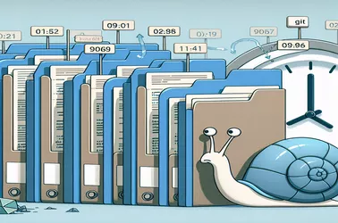 Memahami Pengambilan Git Lambat di Repositori Besar untuk Kedua Kalinya