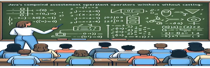 Hiểu các toán tử gán ghép của Java mà không cần truyền