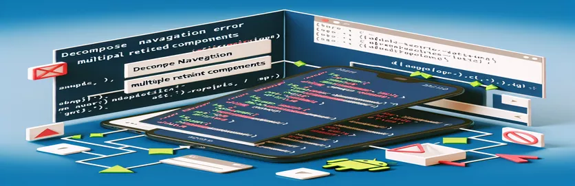 Behebung des KMP-Decompose-Navigationsfehlers: „Multiple RetainedComponents“ auf Android