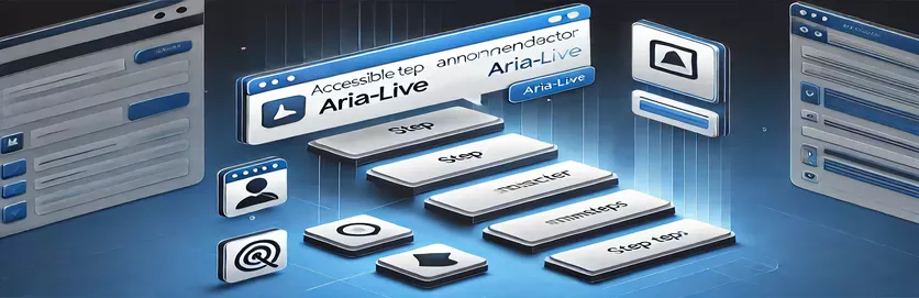 Підвищення доступності багатоетапної форми за допомогою Aria-live