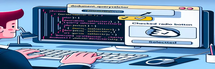 JavaScripti kontrollitud raadionupu väärtuse tagastamise meetodi tundmine