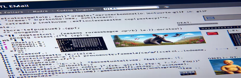 Membenamkan Imej GIF dalam E-mel HTML Menggunakan Oracle PL/SQL