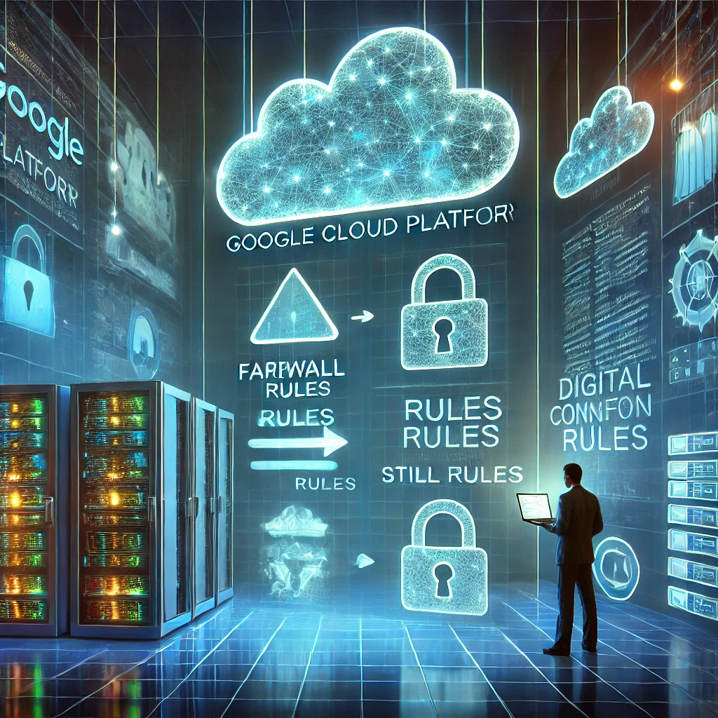 Uma situação estranha em que estão faltando regras de firewall do GCP VPC, mas ainda estão ativas