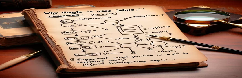Por qué Google utiliza while(1); en Respuestas JSON: una guía