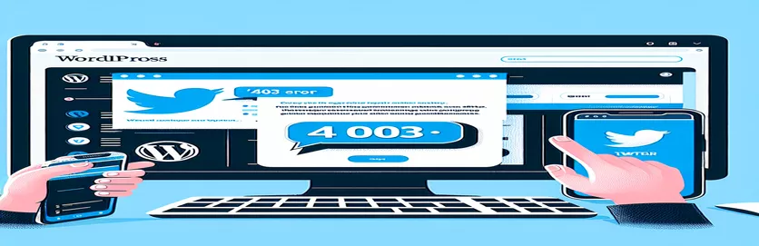 How to Resolve the 403 Error When Using WordPress' Elementor to Embed Twitter Posts