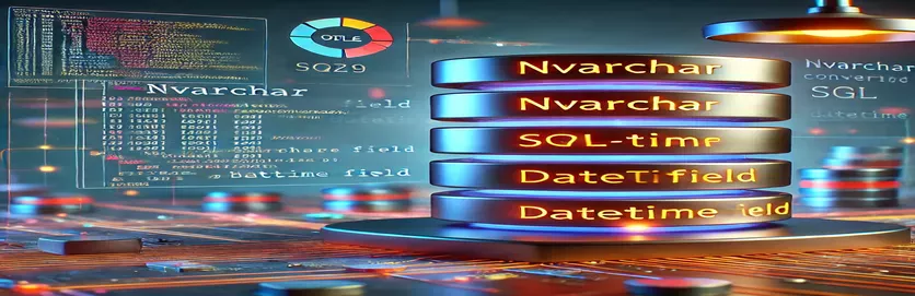 Cómo corregir errores comunes al convertir NVARCHAR a DATETIME en SQL