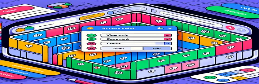 Google ഷീറ്റുകളിൽ സെൽ ശ്രേണികൾക്കുള്ള ഇഷ്‌ടാനുസൃത ആക്‌സസും പരിരക്ഷയും നടപ്പിലാക്കുന്നു