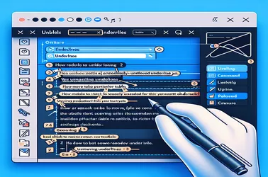 Membetulkan Isu Garis Bawah dalam Jadual E-mel Outlook