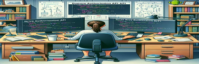 Implementing a Non-Deprecated Google Drive Authorization API in Android