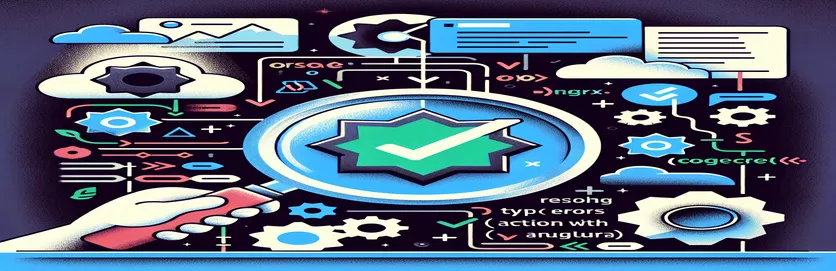 Typefouten oplossen in NgRx StoreGebruikersactie met Angular