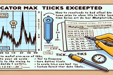 Исправление ошибки Matplotlib «Locator.MAXTICKS Exceeded» при построении графика данных временных рядов