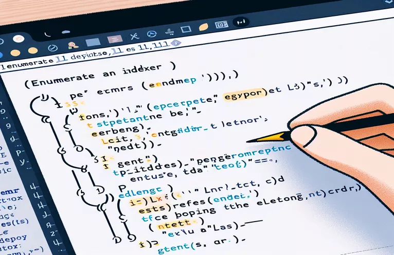 How to Use a Python Loop to Access an Index