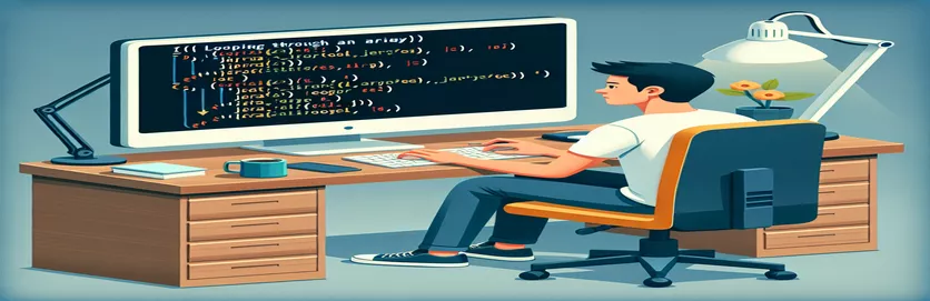 Comment parcourir un tableau en JavaScript