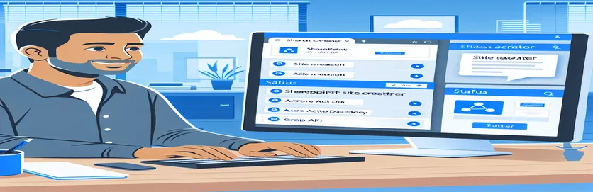 அஸூர் ஆக்டிவ் டைரக்டரி மற்றும் கிராஃப் ஏபிஐ வழியாக ஷேர்பாயிண்ட் தள படைப்பாளர் தகவல் மற்றும் நிலையை அணுகுதல்