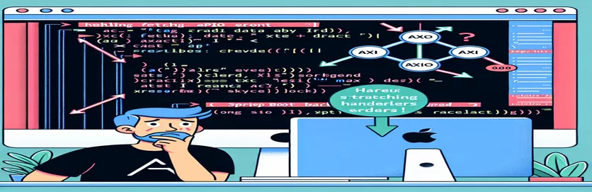 Správa chyb Axios při použití backendu Spring Boot k načtení dat API podle ID ve Vite+React