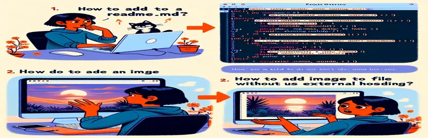 Menambah Imej pada GitHub README.md Anda Tanpa Pengehosan Luaran