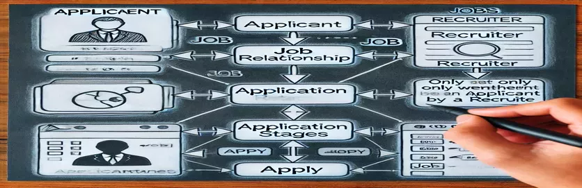 Selecting a Complex Attribute or Ternary Relationship in an ERD for a Job Recruitment System