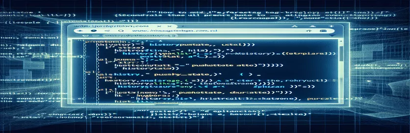 Izmjena URL-a u JavaScriptu bez ponovnog učitavanja stranice