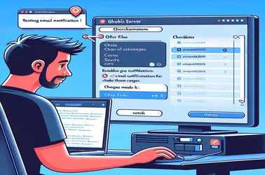 A Bonobo GIT Server konfigurálása az e-mail értesítésekhez a bejelentkezéskor