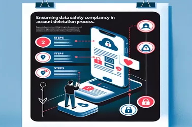 Garantire la conformità alla sicurezza dei dati nel processo di eliminazione dell'account di Google Play