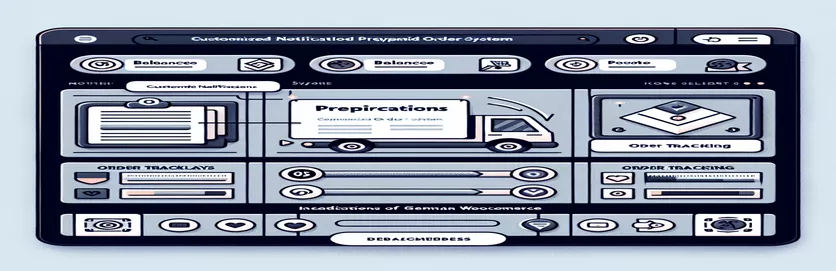 ஜெர்மன்மயமாக்கப்பட்ட WooCommerce ப்ரீபெய்ட் ஆர்டர்களுக்கான தனிப்பயனாக்குதல் அறிவிப்புகள்