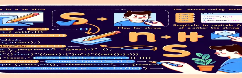 JavaScript : mettre en majuscule la première lettre d'un guide de chaîne