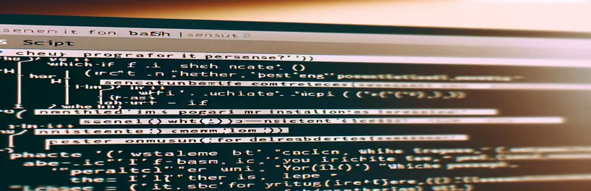 Programmi olemasolu kontrollimine Bash-skriptides