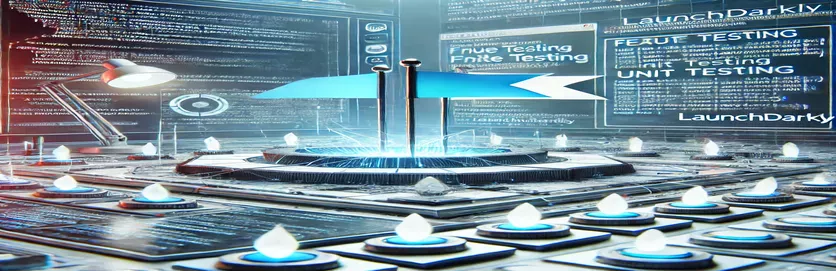 LaunchDarkly Flags konfigurēšana precīziem vienību testēšanas scenārijiem