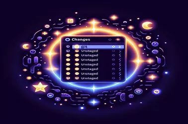 VS Code Git パネルの「4, U」を理解する