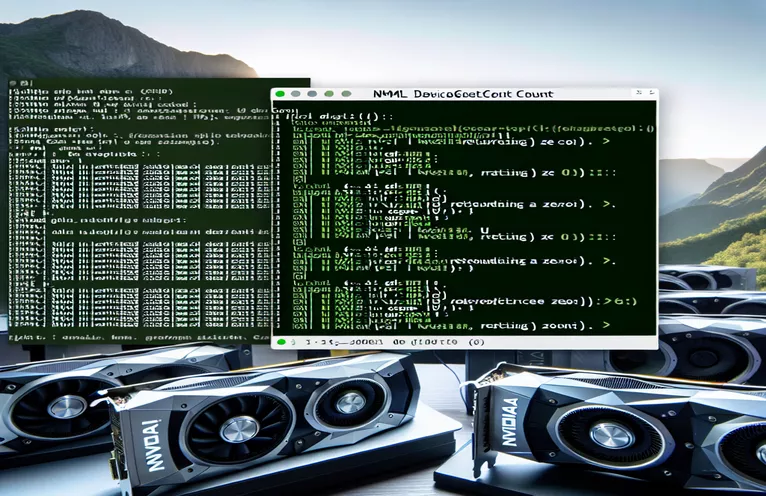 Understanding Why nvmlDeviceGetCount Returns 0 Devices with Active GPUs