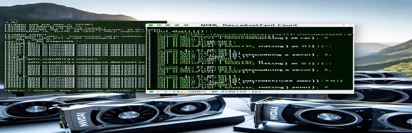 Capire perché nvmlDeviceGetCount restituisce 0 dispositivi con GPU attive