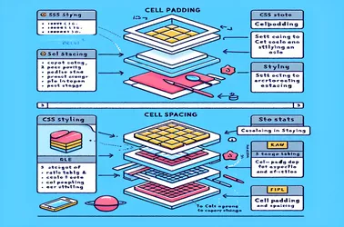 Utiliser CSS pour définir le cellpadding et l'espacement des cellules dans les tableaux HTML