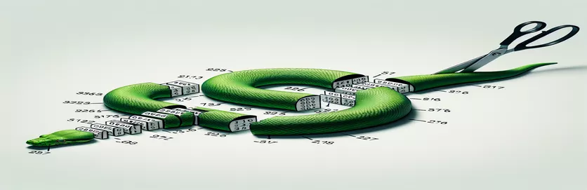 Python-lijsten verdelen in stukken van gelijke grootte