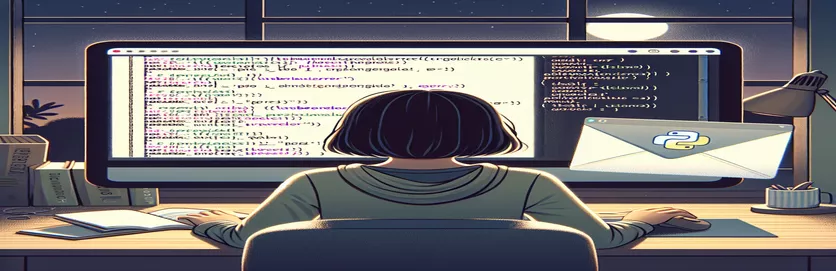 Gestione di UnboundLocalError nelle richieste e-mail Python