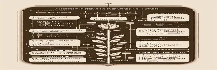Элегантные методы перебора слов в строке C++