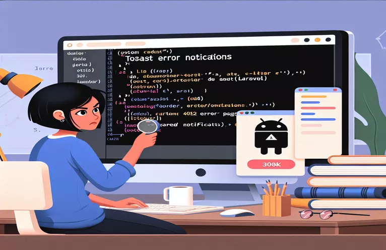 Using Laravel to Handle Toastr Error Notifications: Presenting Custom 404 Pages Without Conflicts