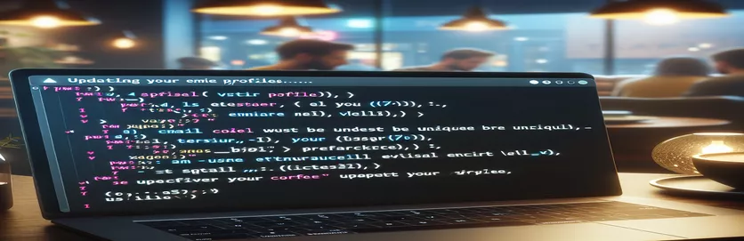 ਉਪਭੋਗਤਾ ਅਪਡੇਟਾਂ ਲਈ Laravel ਈਮੇਲ ਪ੍ਰਮਾਣਿਕਤਾ ਨੂੰ ਹੱਲ ਕਰਨਾ