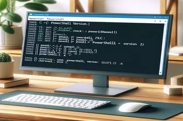 Comprovació de la versió instal·lada de PowerShell al vostre ordinador