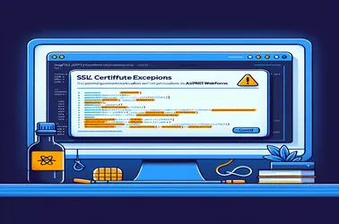 SendGrid ile ASP.NET WebForms'taki SSL/TLS Sertifika İstisnalarını Çözümleme