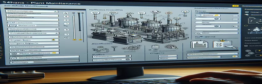 Nastavenie e-mailových upozornení v module údržby závodu SAP S4HANA