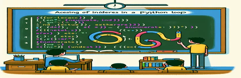 Vodnik: Dostop do vrednosti indeksa v zanki Python