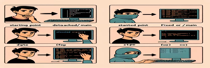 Com arreglar l'origen/principal separat a GitHub