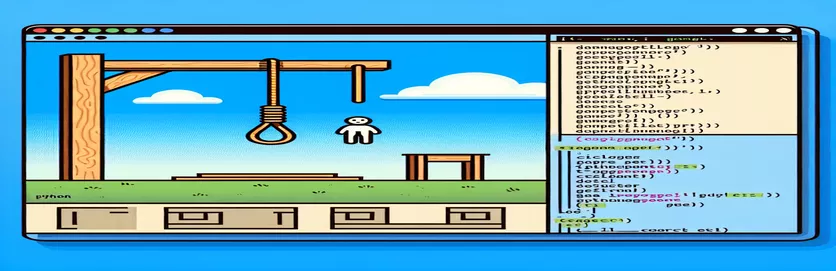 Создание игры «Палач» на Python: освоение циклов ввода символов