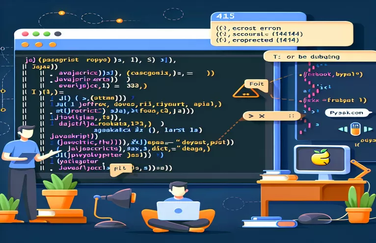 كيفية حل 415 مشكلة عندما يرسل JavaScript طلبات AJAX POST إلى Flask Backend