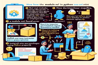 Google Colab ਵਿੱਚ ModuleNotFoundError ਨੂੰ ਕਿਵੇਂ ਹੱਲ ਕਰਨਾ ਹੈ
