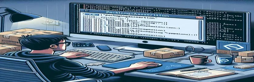 حل أخطاء PackagingAssertion في Node.js على VirtualBox