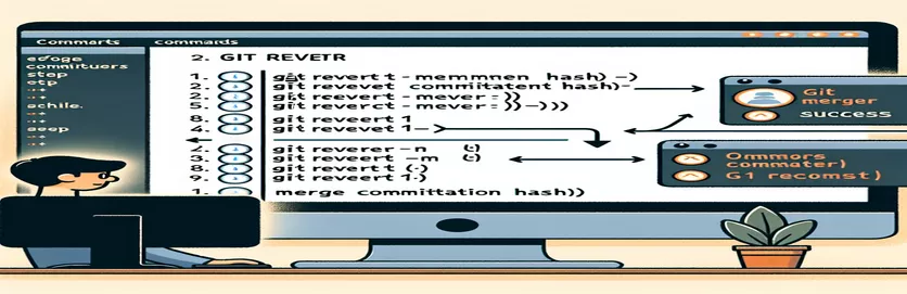 الرجوع إلى Git Merge قبل الدفع إلى المستودع