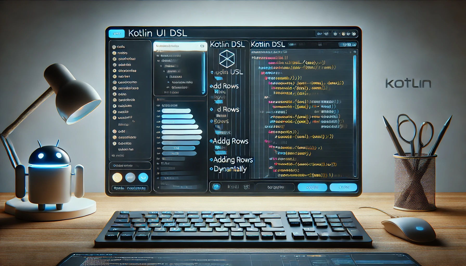 A sorok dinamikus módosítása a Kotlin UI DSL-ben a beépülő modulok fejlesztéséhez
