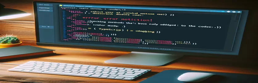 नव्याने जोडलेल्या पद्धती तपासताना TypeScript त्रुटी हाताळणे