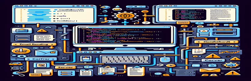 Feilsøking av Handlebars.js e-postgjengivelsesproblemer på Heroku versus Localhost